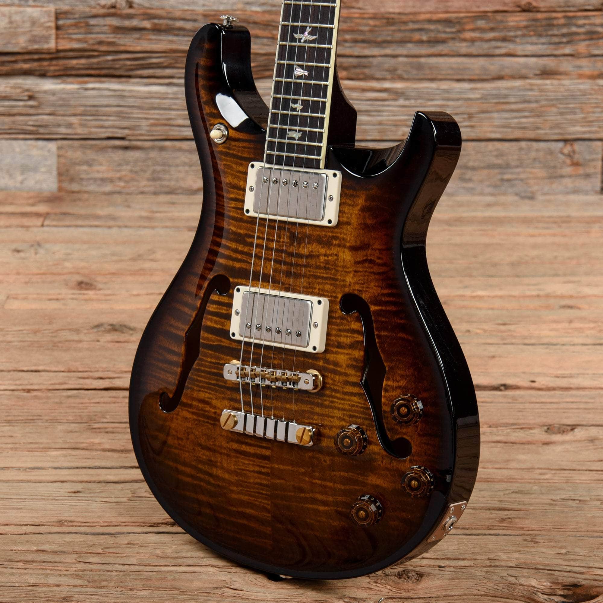 PRS McCarty 594 Hollowbody II Black Gold Wrap 2021 Electric Guitars / Semi-Hollow