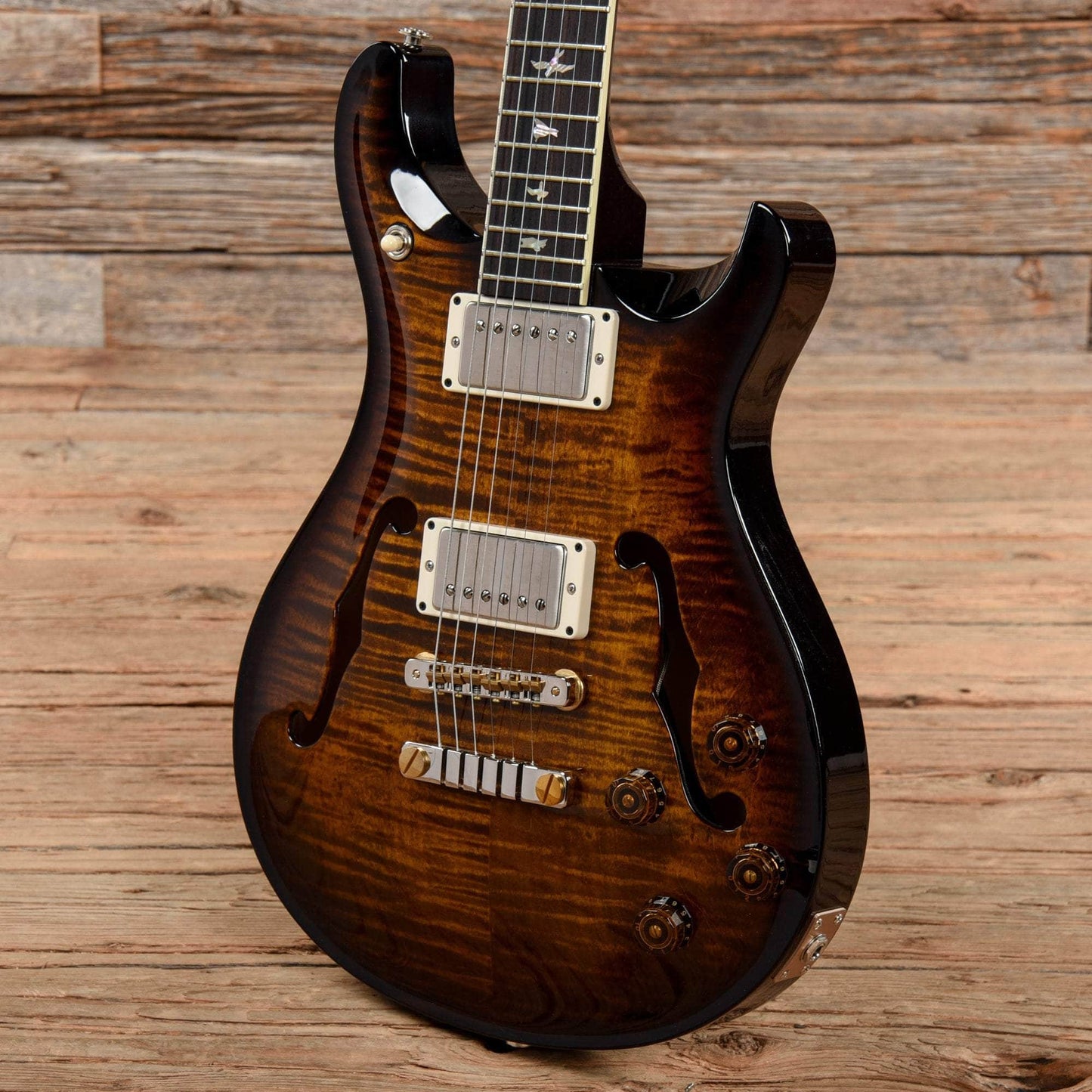 PRS McCarty 594 Hollowbody II Black Gold Wrap 2021 Electric Guitars / Semi-Hollow