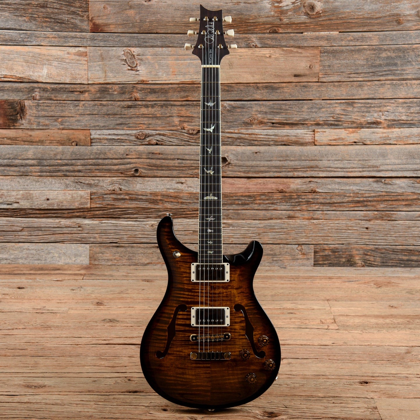 PRS McCarty 594 Hollowbody II Black Gold Wrap 2021 Electric Guitars / Semi-Hollow