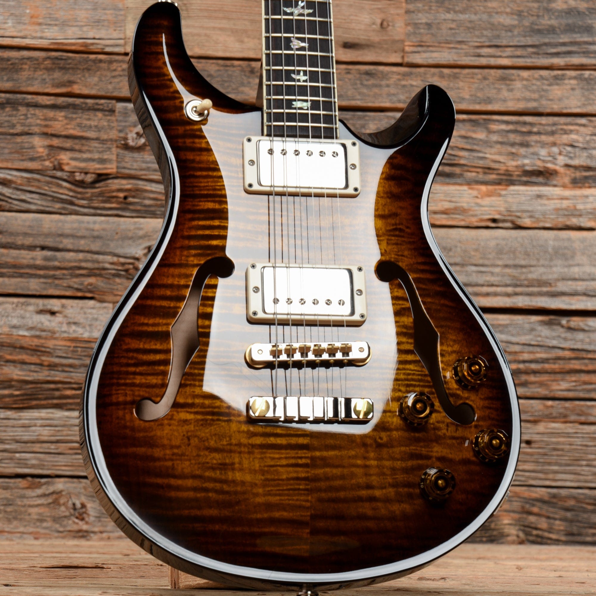 PRS McCarty 594 Hollowbody II Black Gold Wrap 2021 Electric Guitars / Semi-Hollow