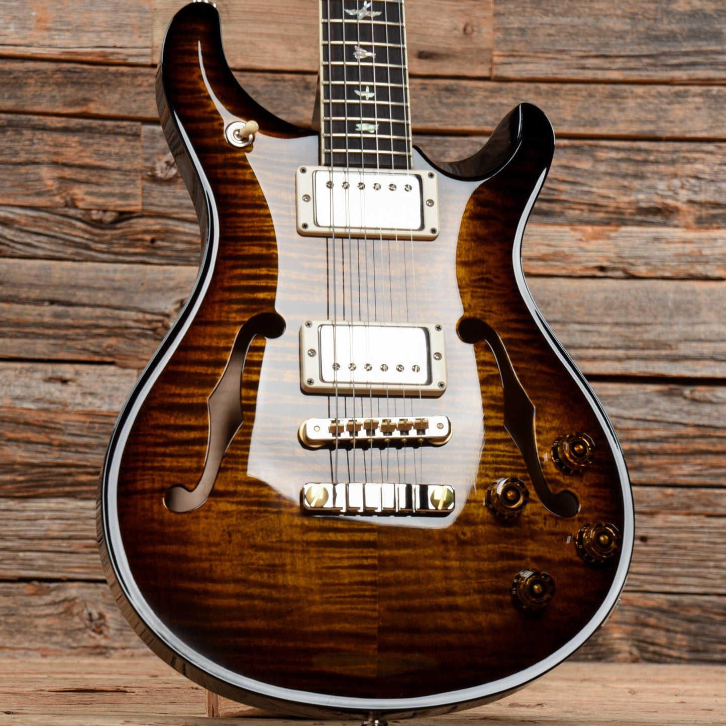 PRS McCarty 594 Hollowbody II Black Gold Wrap 2021 Electric Guitars / Semi-Hollow