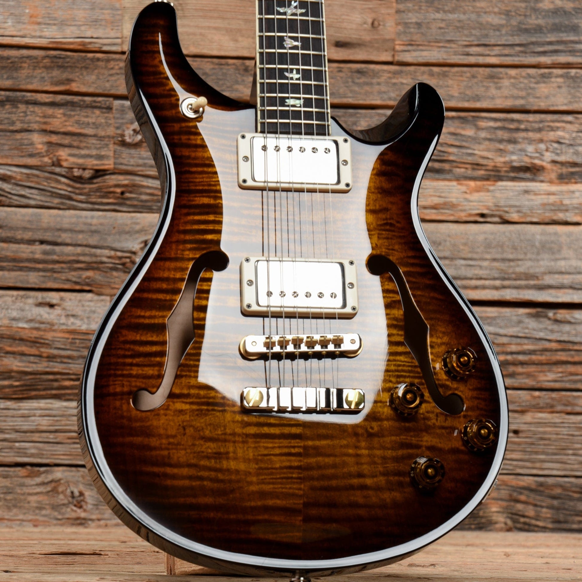 PRS McCarty 594 Hollowbody II Black Gold Wrap 2021 Electric Guitars / Semi-Hollow