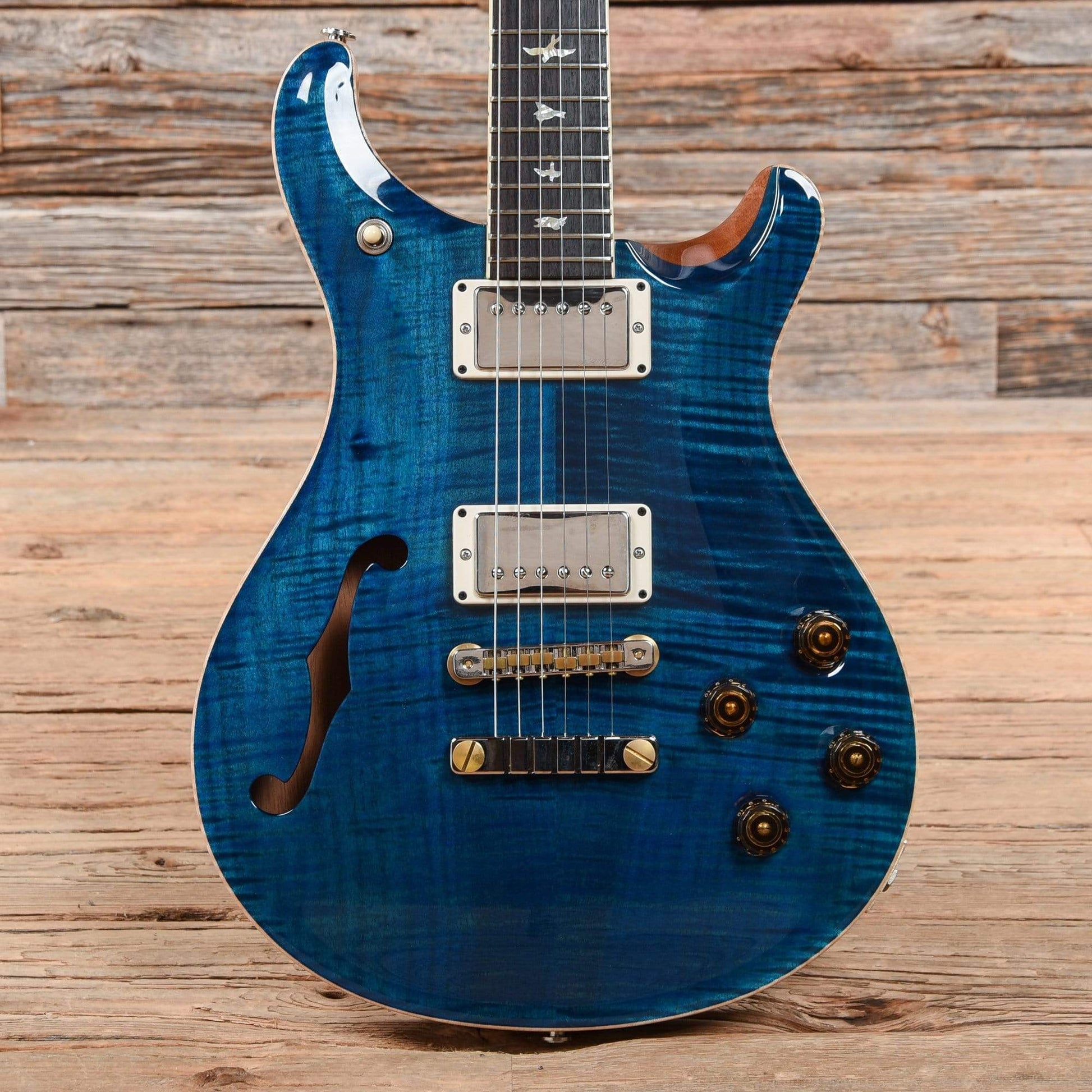 PRS McCarty 594 Semi-Hollow Aqua Marine 2019 Electric Guitars / Semi-Hollow