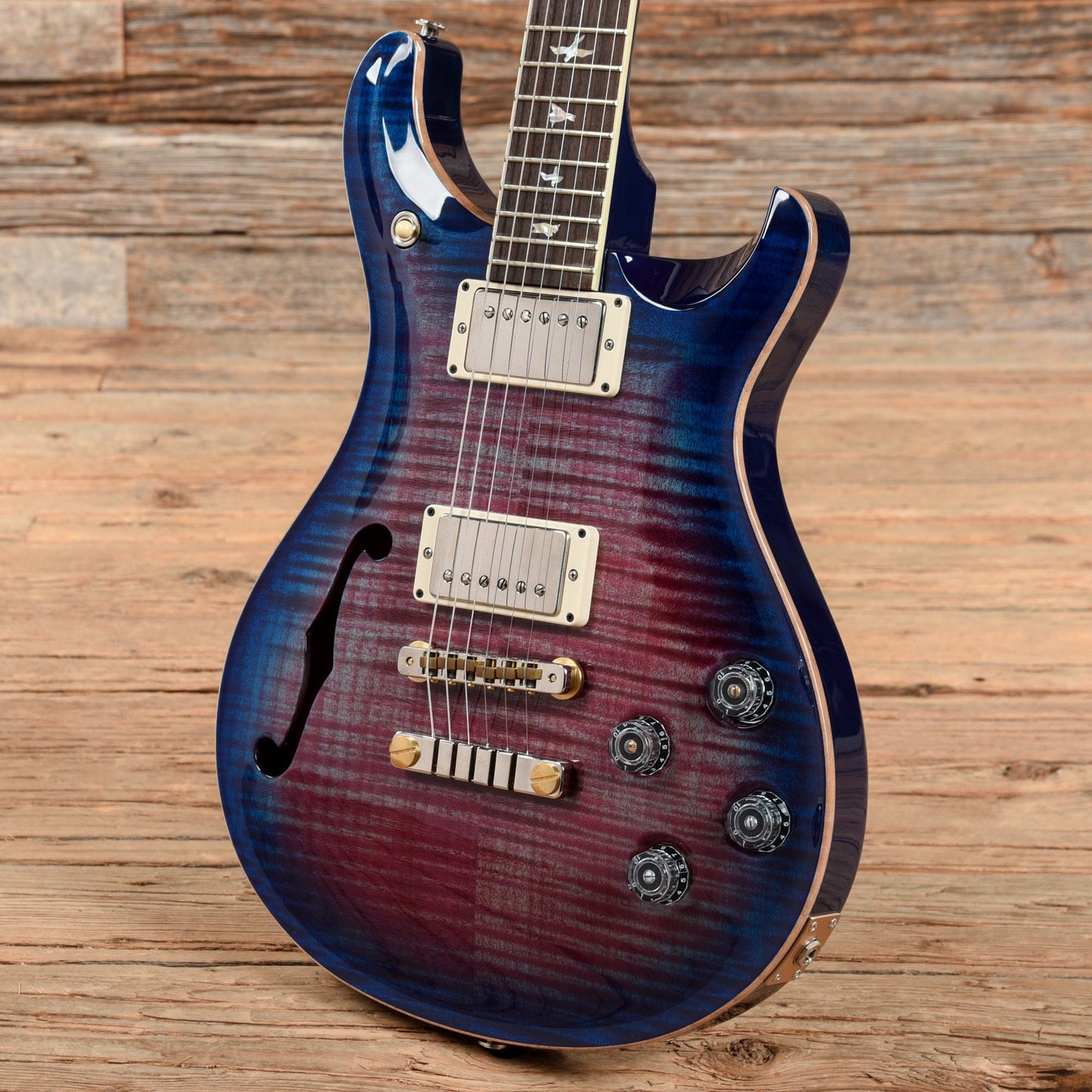PRS McCarty 594 Semi-Hollow Limited Bruised Burst Electric Guitars / Semi-Hollow