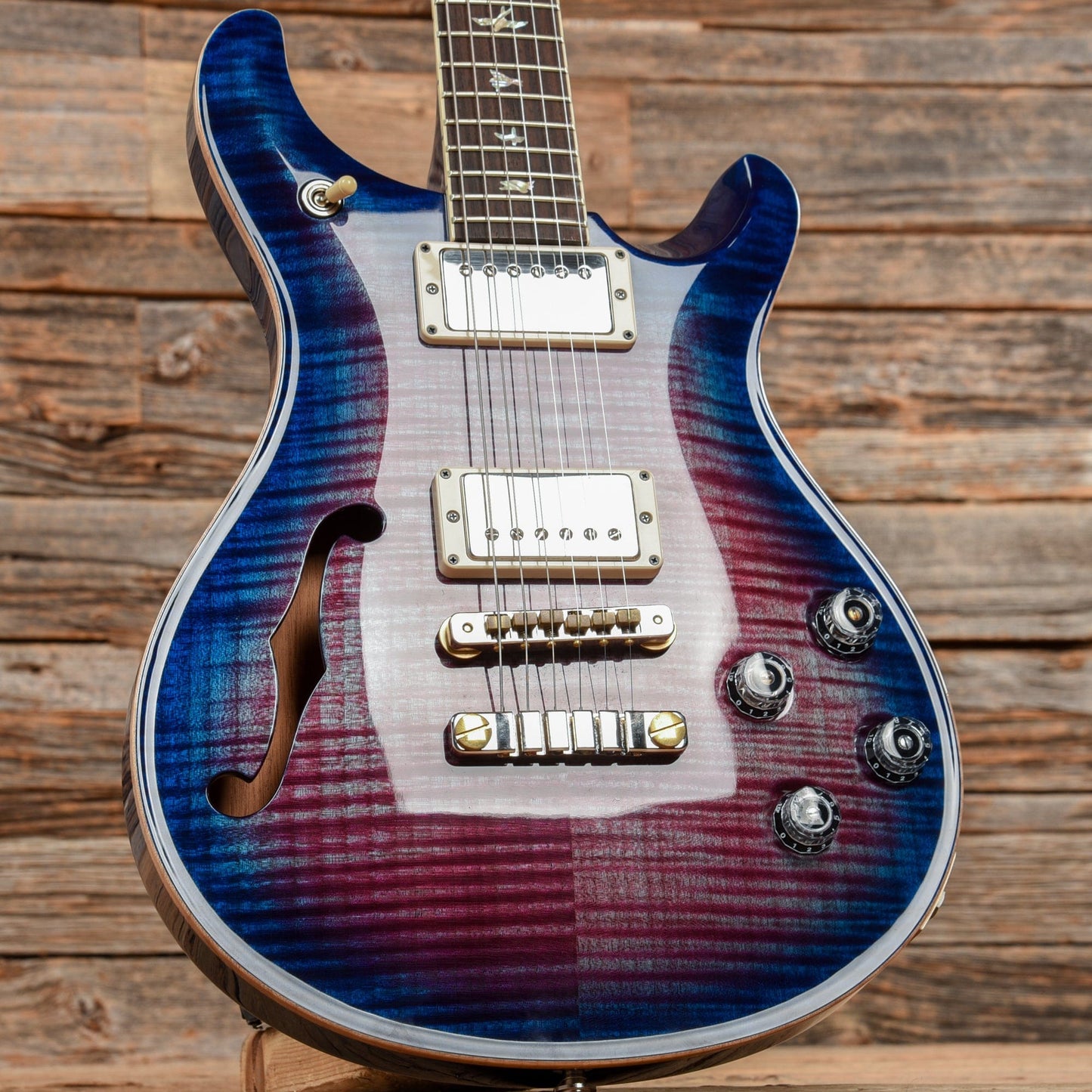 PRS McCarty 594 Semi-Hollow Limited Bruised Burst Electric Guitars / Semi-Hollow