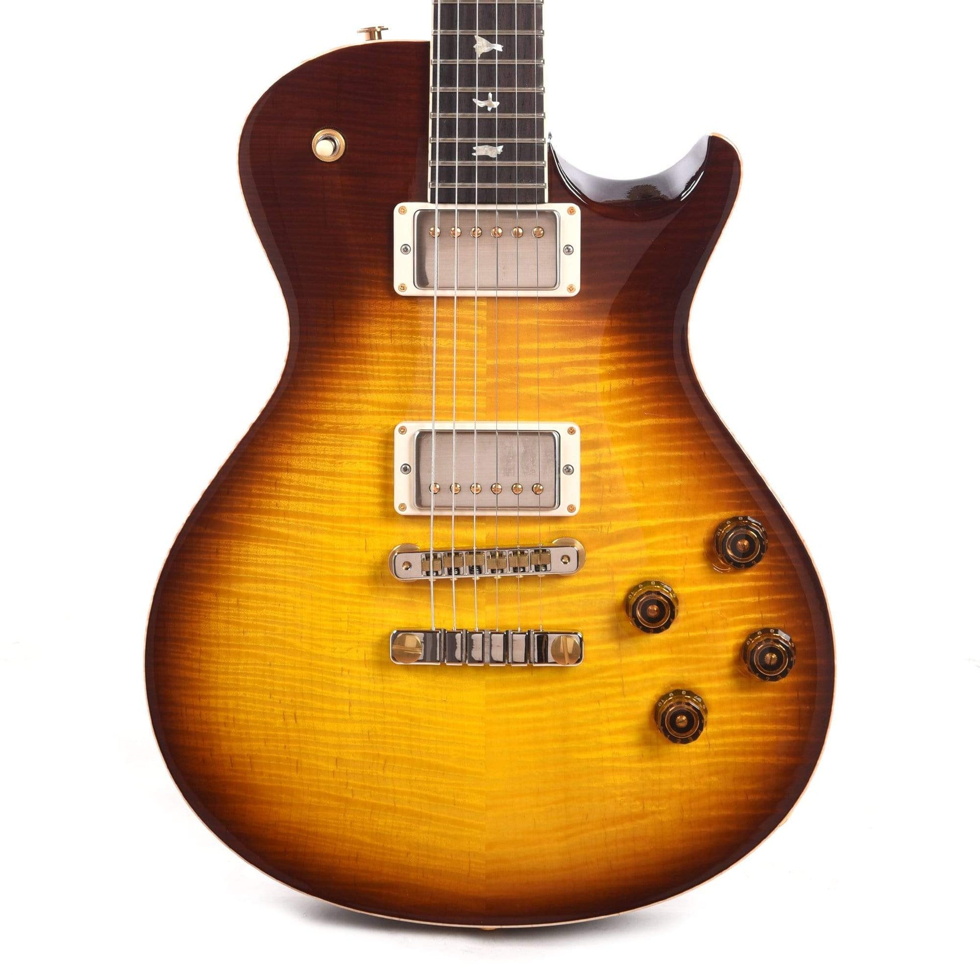 PRS McCarty Singlecut 594 10 Top McCarty Tobacco Sunburst Electric Guitars / Semi-Hollow