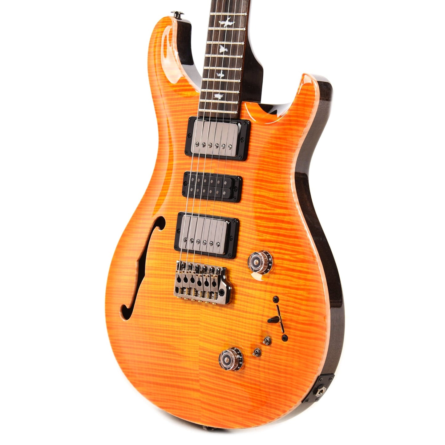 PRS Private Stock 2022 Limited Edition Special Semi-Hollow Citrus Glow Electric Guitars / Semi-Hollow