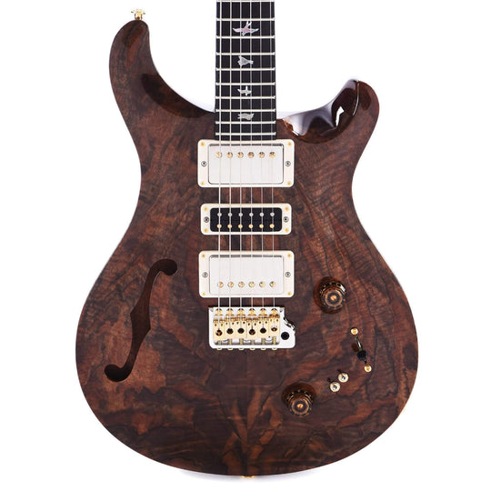 PRS Private Stock #7895 Special Semi-Hollow F-Hole Natural Figured Walnut w/Figured Mahogany Neck & Ebony Fingerboard Electric Guitars / Semi-Hollow