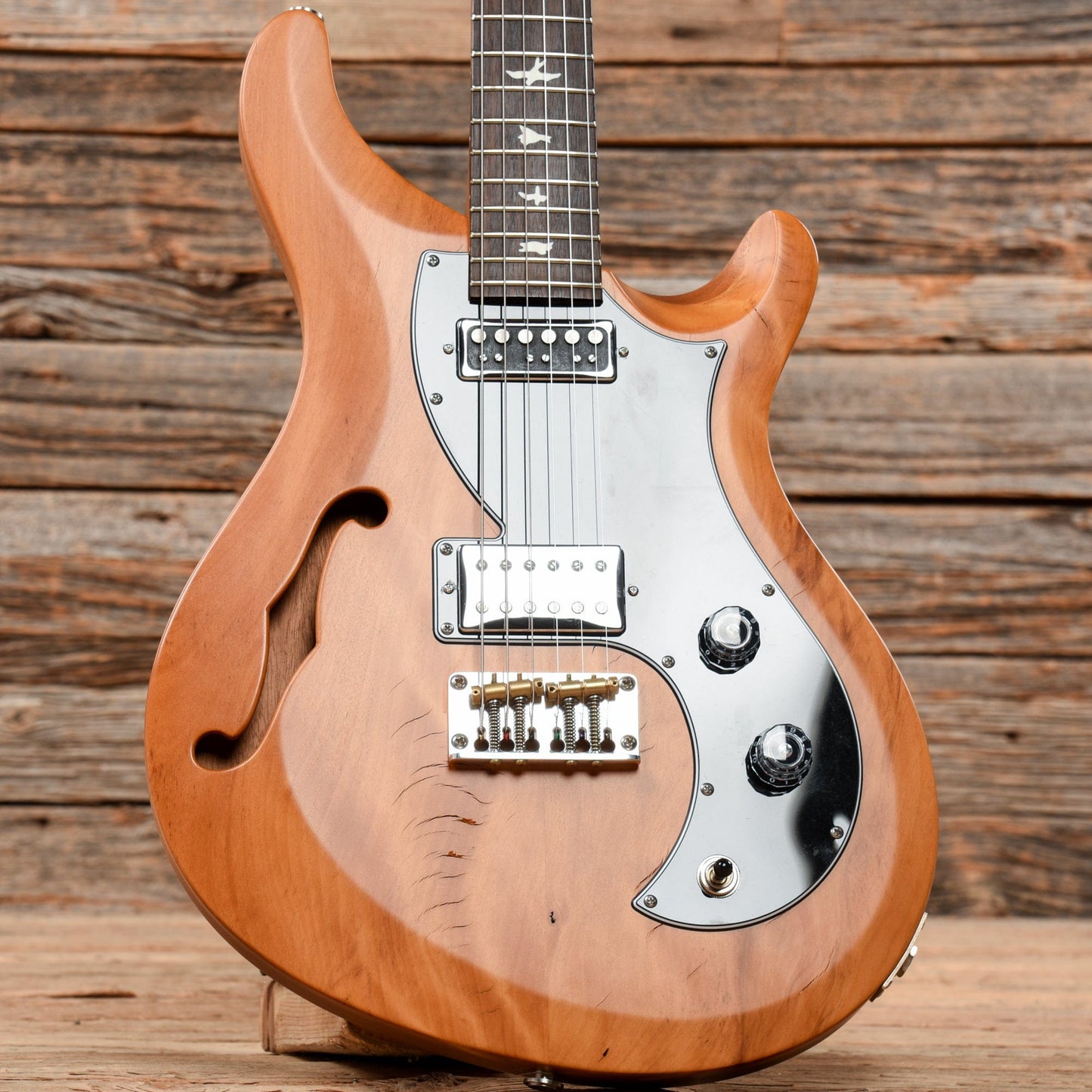 PRS Reclaimed Limited Peroba Rosa S2 Vela Semi-Hollow Natural 2018 Electric Guitars / Semi-Hollow