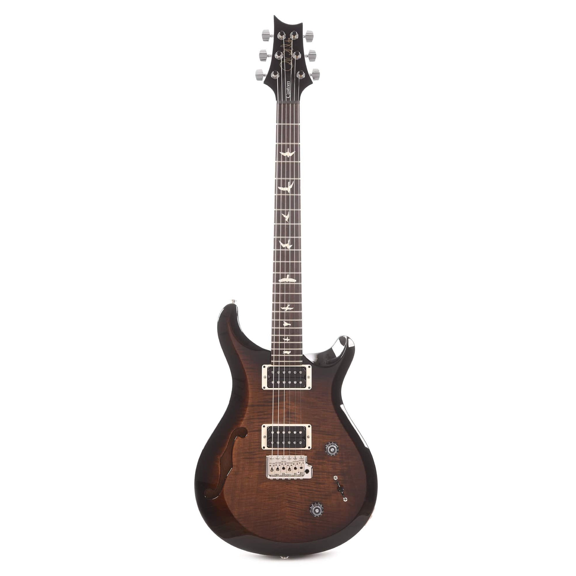 PRS S2 Custom 22 Semi-hollow Burnt Amber Burst Electric Guitars / Semi-Hollow