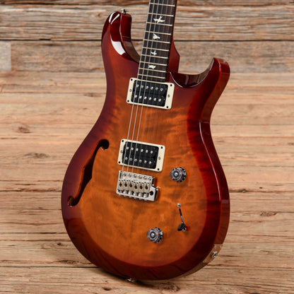 PRS S2 Custom 22 Semi-Hollow Cherry Sunburst 2021 Electric Guitars / Semi-Hollow