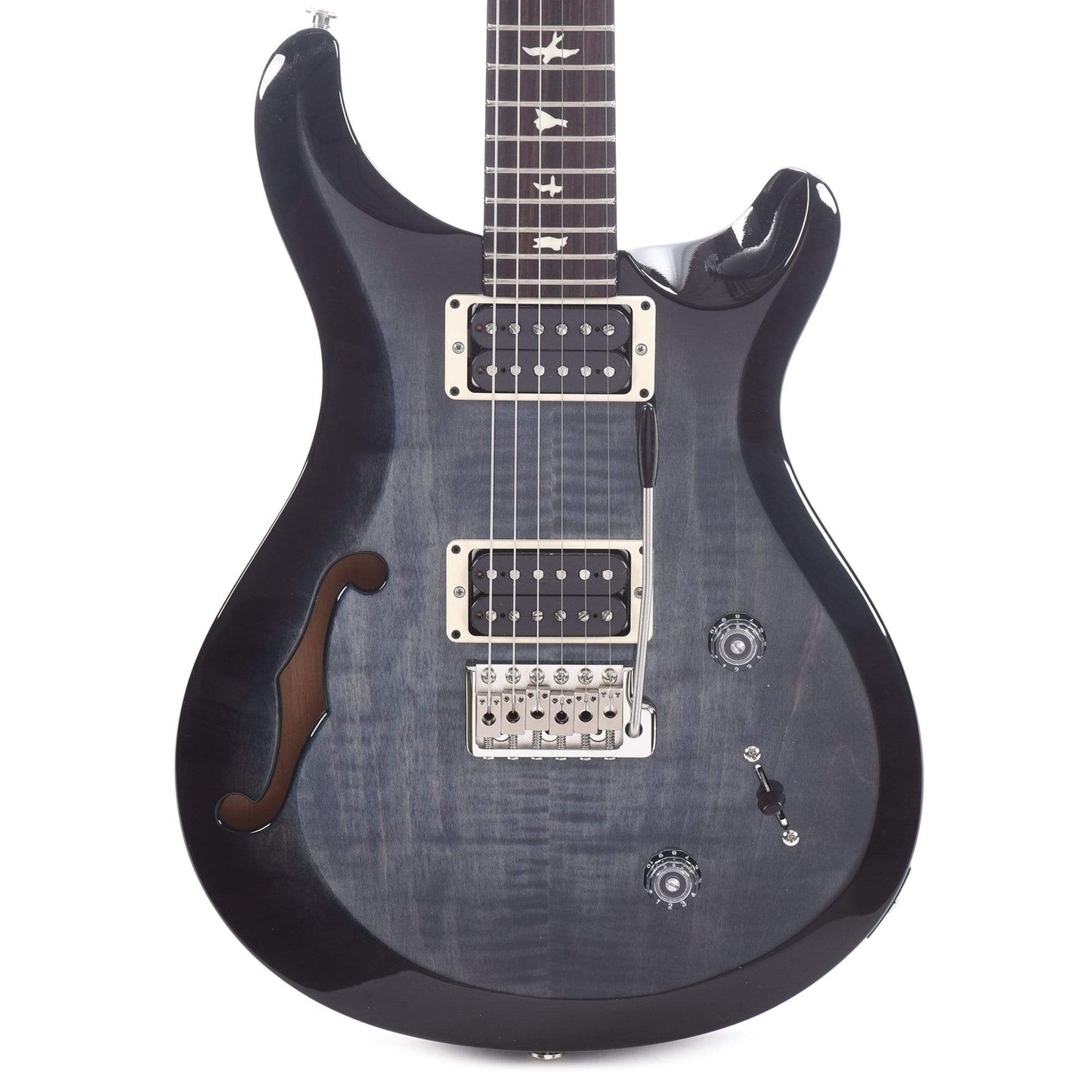 PRS S2 Custom 22 Semi-Hollow Faded Blue Smokeburst Electric Guitars / Semi-Hollow