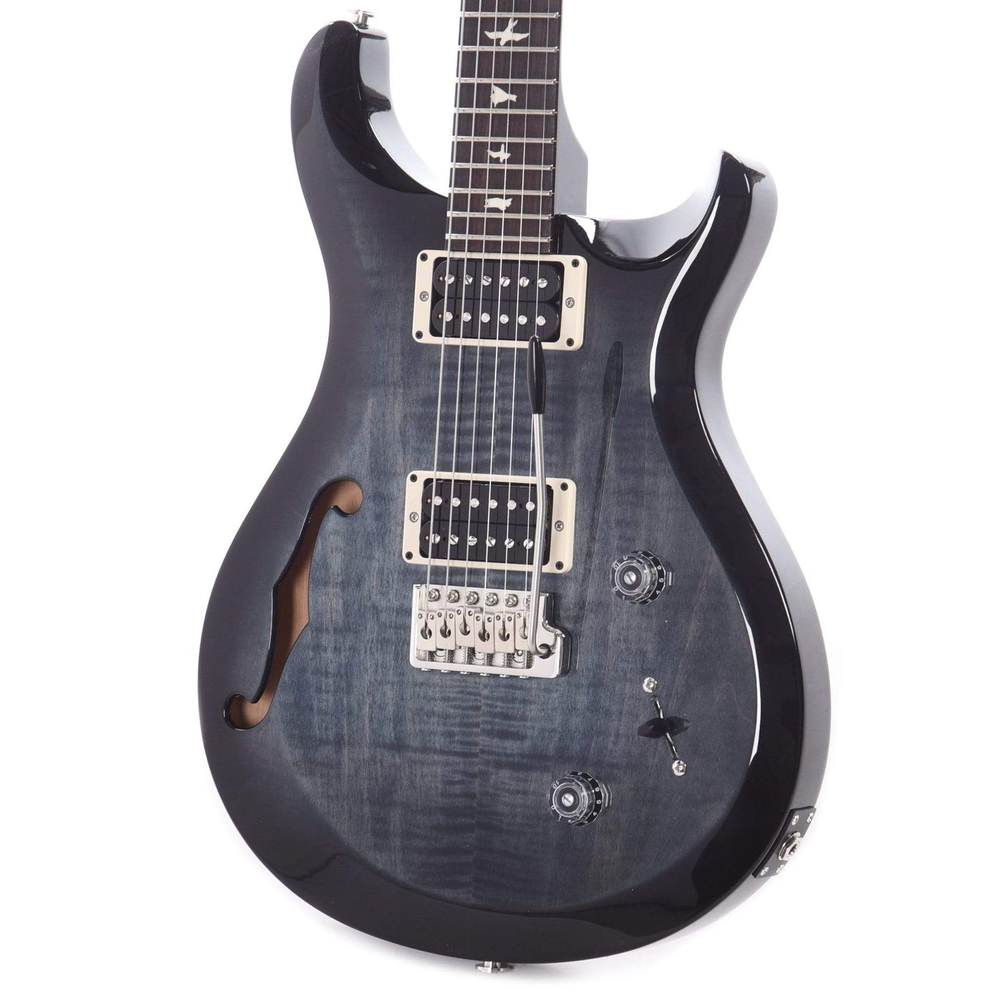PRS S2 Custom 22 Semi-Hollow Faded Blue Smokeburst Electric Guitars / Semi-Hollow