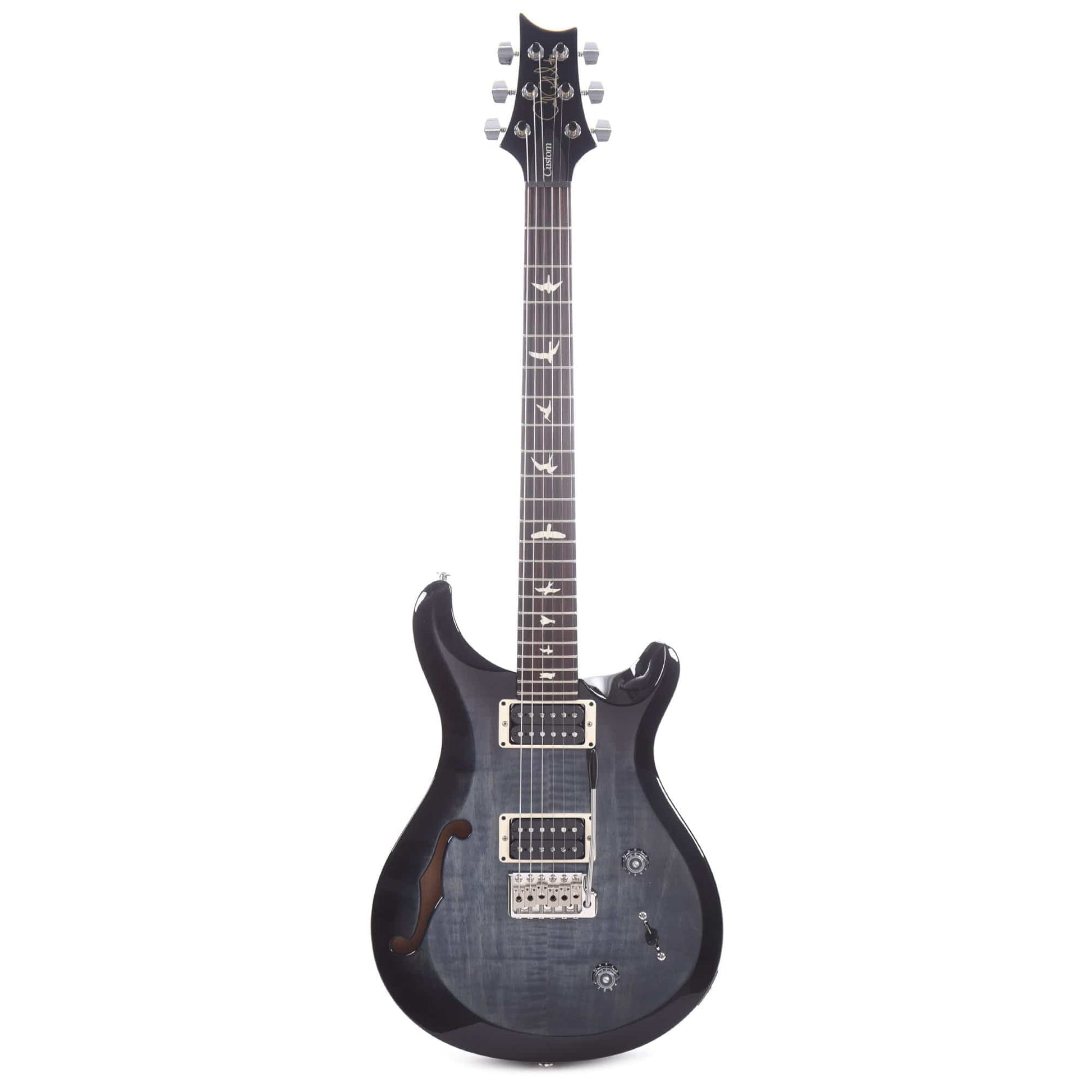 PRS S2 Custom 22 Semi-Hollow Faded Blue Smokeburst Electric Guitars / Semi-Hollow