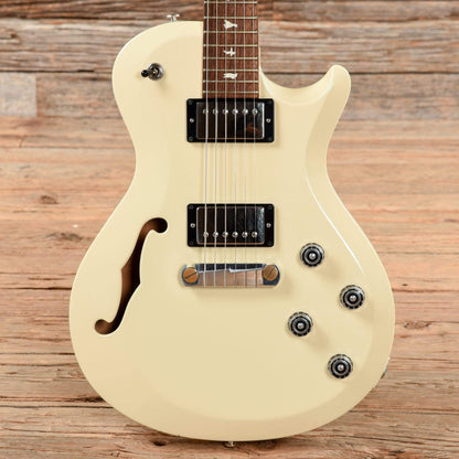 PRS S2 Singlecut Semi-Hollow Antique White 2015 Electric Guitars / Semi-Hollow