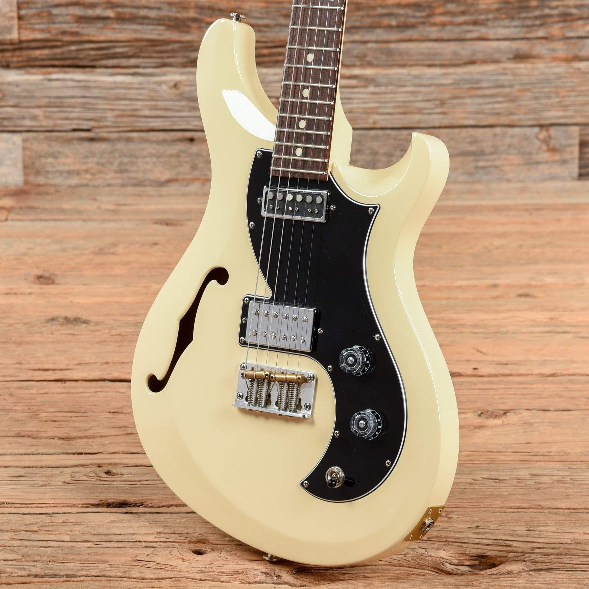 PRS S2 Vela Semi-Hollow Antique White 2020 Electric Guitars / Semi-Hollow