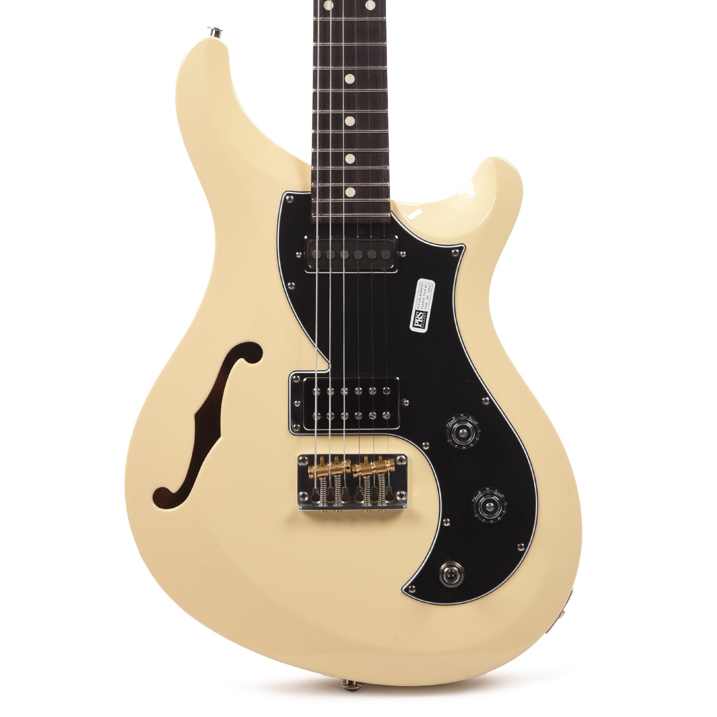 PRS S2 Vela Semi-Hollow Antique White Electric Guitars / Semi-Hollow