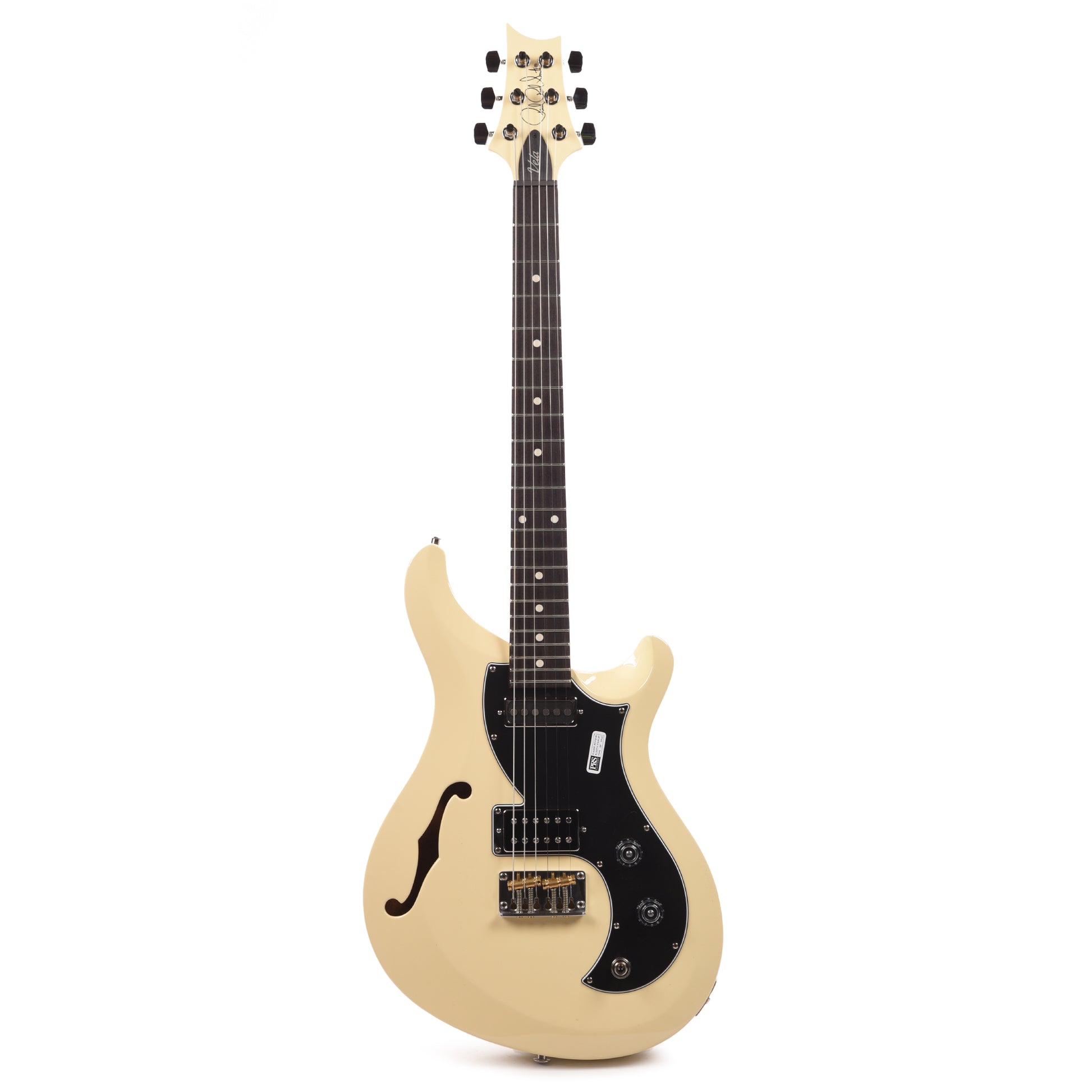 PRS S2 Vela Semi-Hollow Antique White Electric Guitars / Semi-Hollow