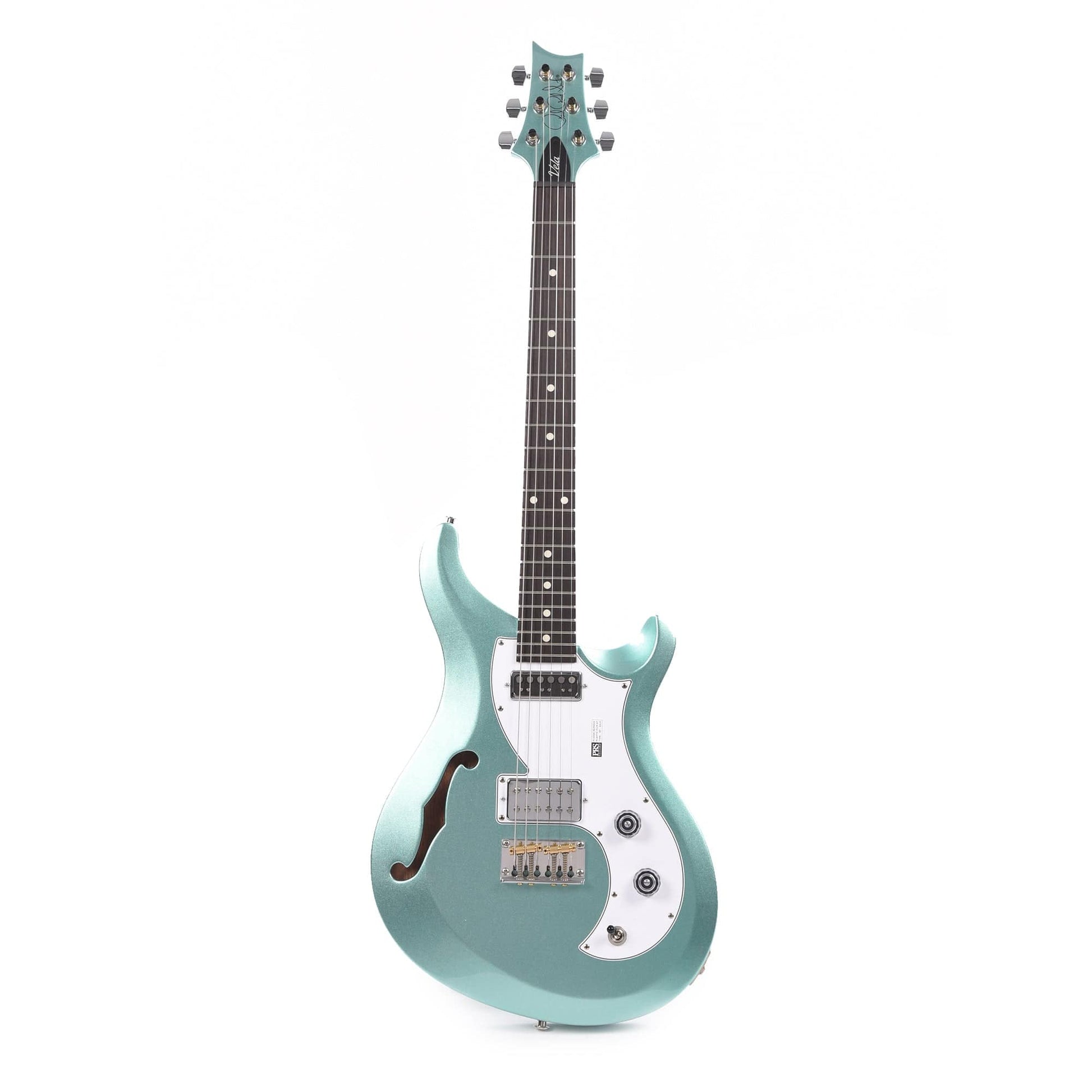 PRS S2 Vela Semi-Hollow Frost Green Metallic Electric Guitars / Semi-Hollow