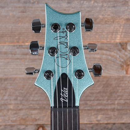 PRS S2 Vela Semi-Hollow Frost Green Metallic Electric Guitars / Semi-Hollow