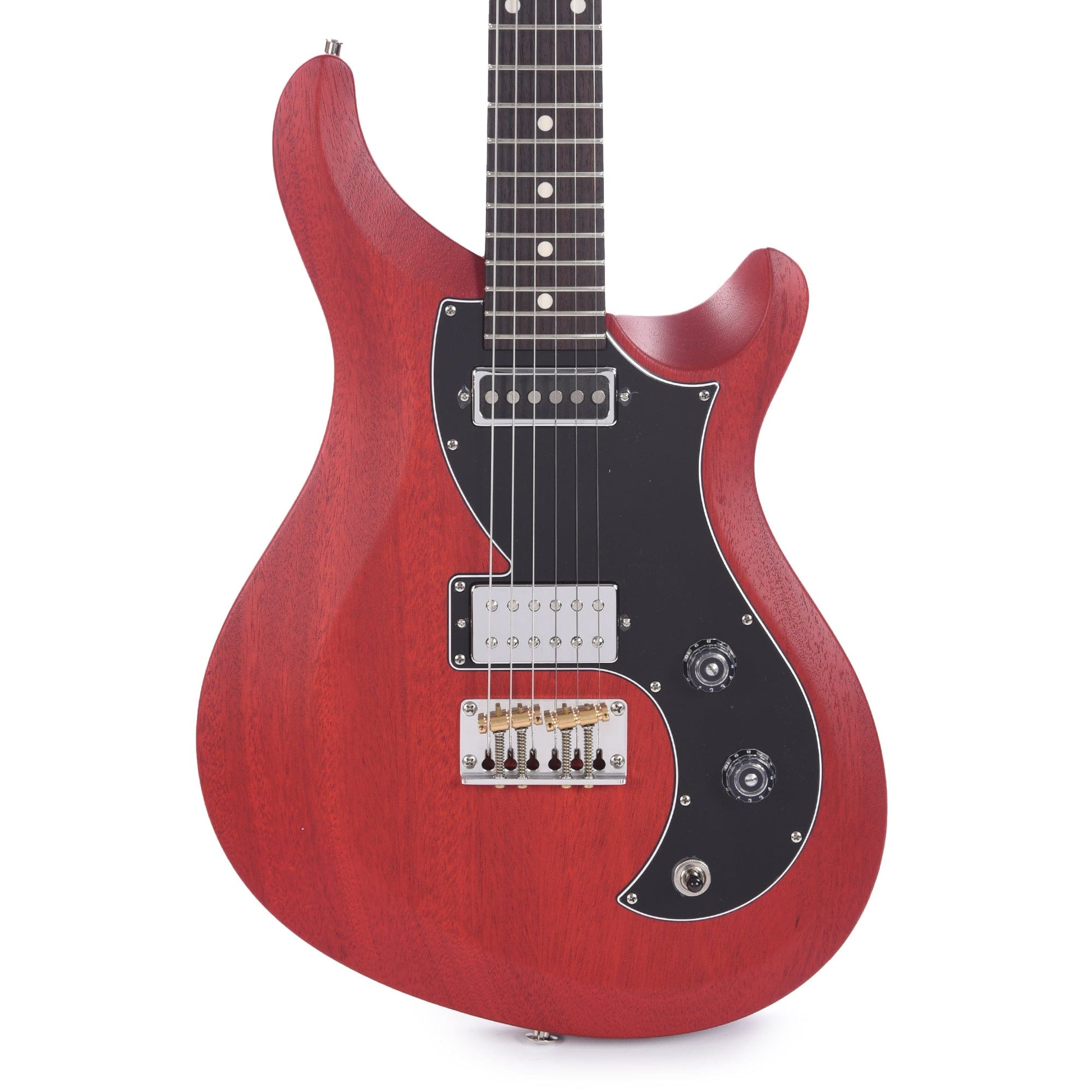 PRS Satin Nitro S2 Vela Vintage Cherry Satin Electric Guitars / Semi-Hollow