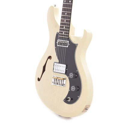 PRS Satin S2 Vela Semi Hollow Antique White Satin Electric Guitars / Semi-Hollow