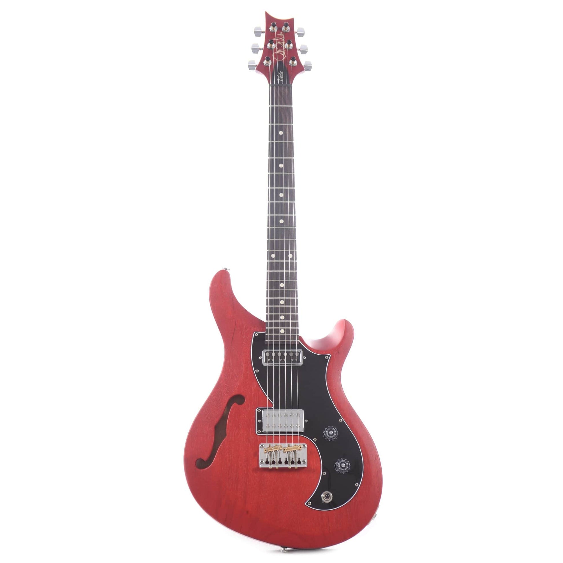 PRS Satin S2 Vela Semi Hollow Vintage Cherry Satin Electric Guitars / Semi-Hollow