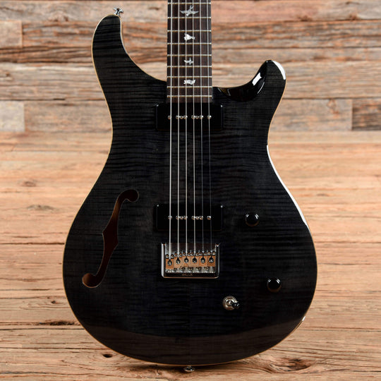 PRS SE 277 Baritone Semi-Hollow Grey Black 2015 Electric Guitars / Semi-Hollow