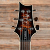 PRS SE Custom 22 Semi-Hollow Black Gold Burst Electric Guitars / Semi-Hollow