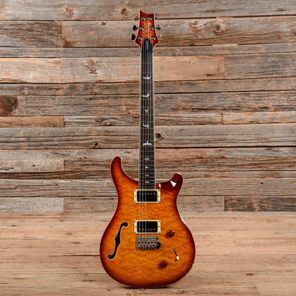 PRS SE Custom 22 Semi-Hollow Sunburst Electric Guitars / Semi-Hollow