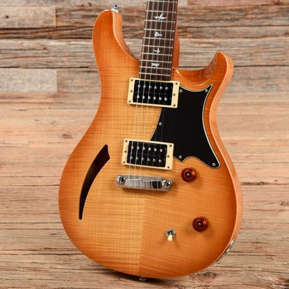PRS SE Custom Semi-Hollow Sunburst Electric Guitars / Semi-Hollow