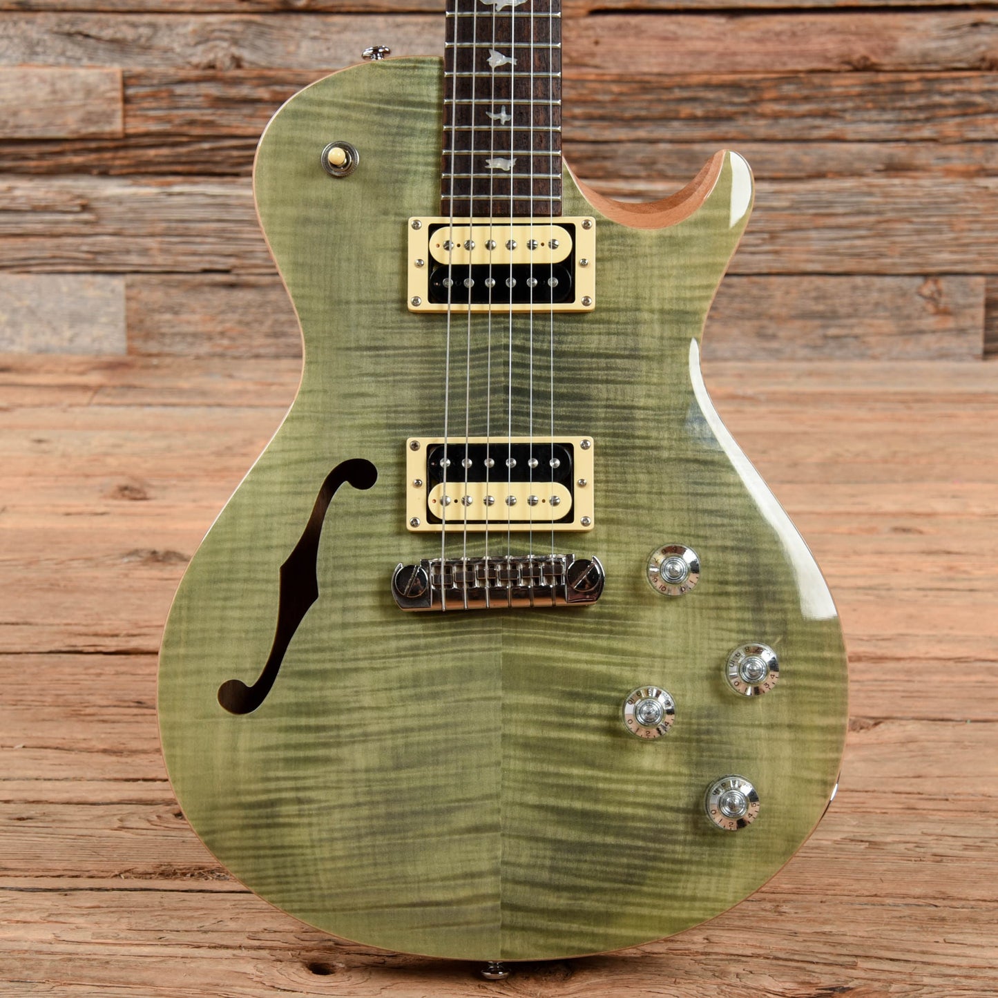PRS SE Zach Myers Green Electric Guitars / Semi-Hollow