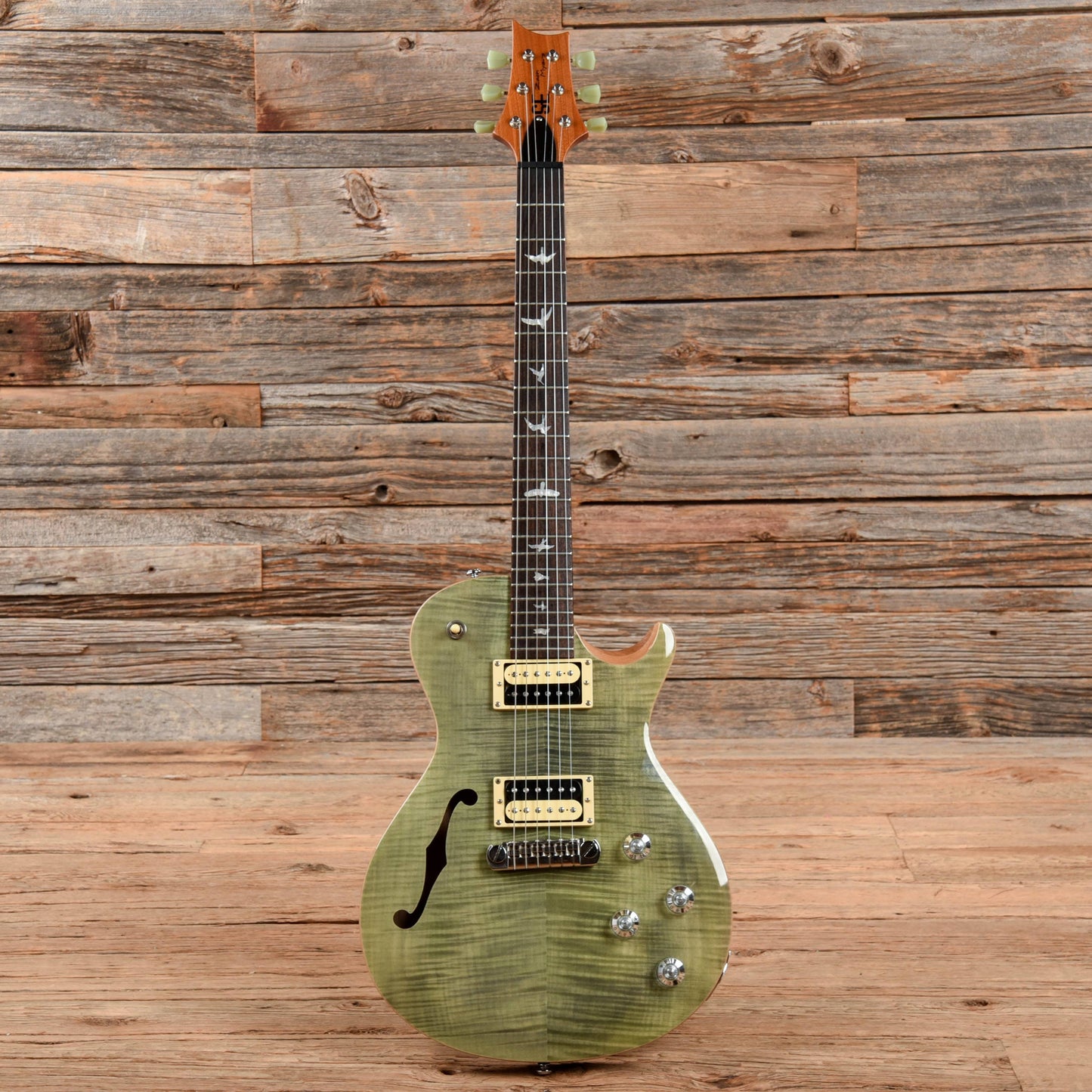 PRS SE Zach Myers Green Electric Guitars / Semi-Hollow