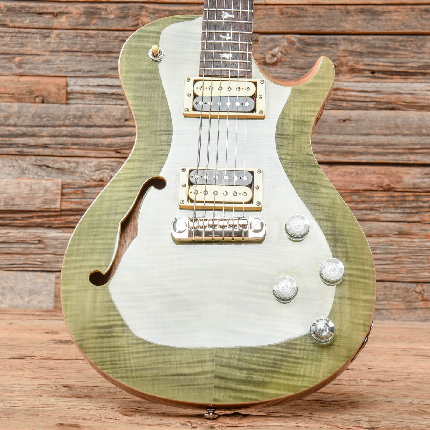 PRS SE Zach Myers Green Electric Guitars / Semi-Hollow