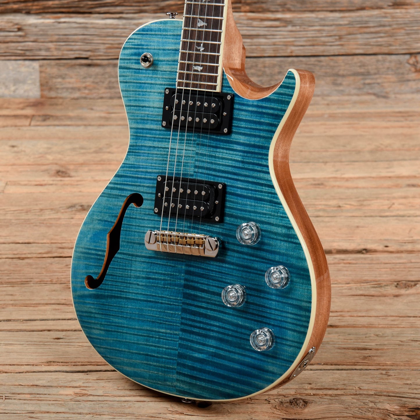 PRS SE Zach Myers Myers Blue 2021 Electric Guitars / Semi-Hollow