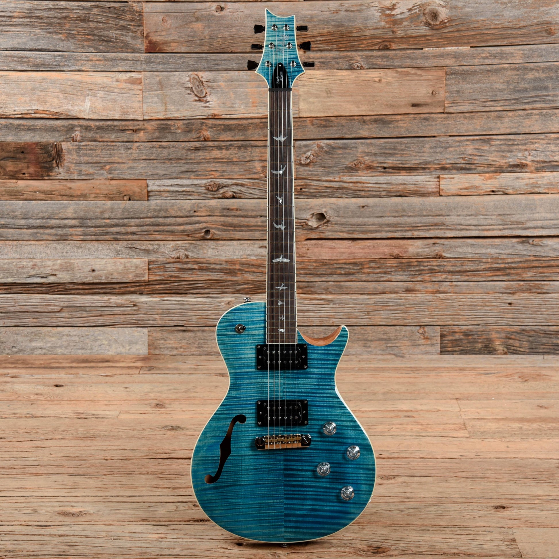 PRS SE Zach Myers Myers Blue 2021 Electric Guitars / Semi-Hollow