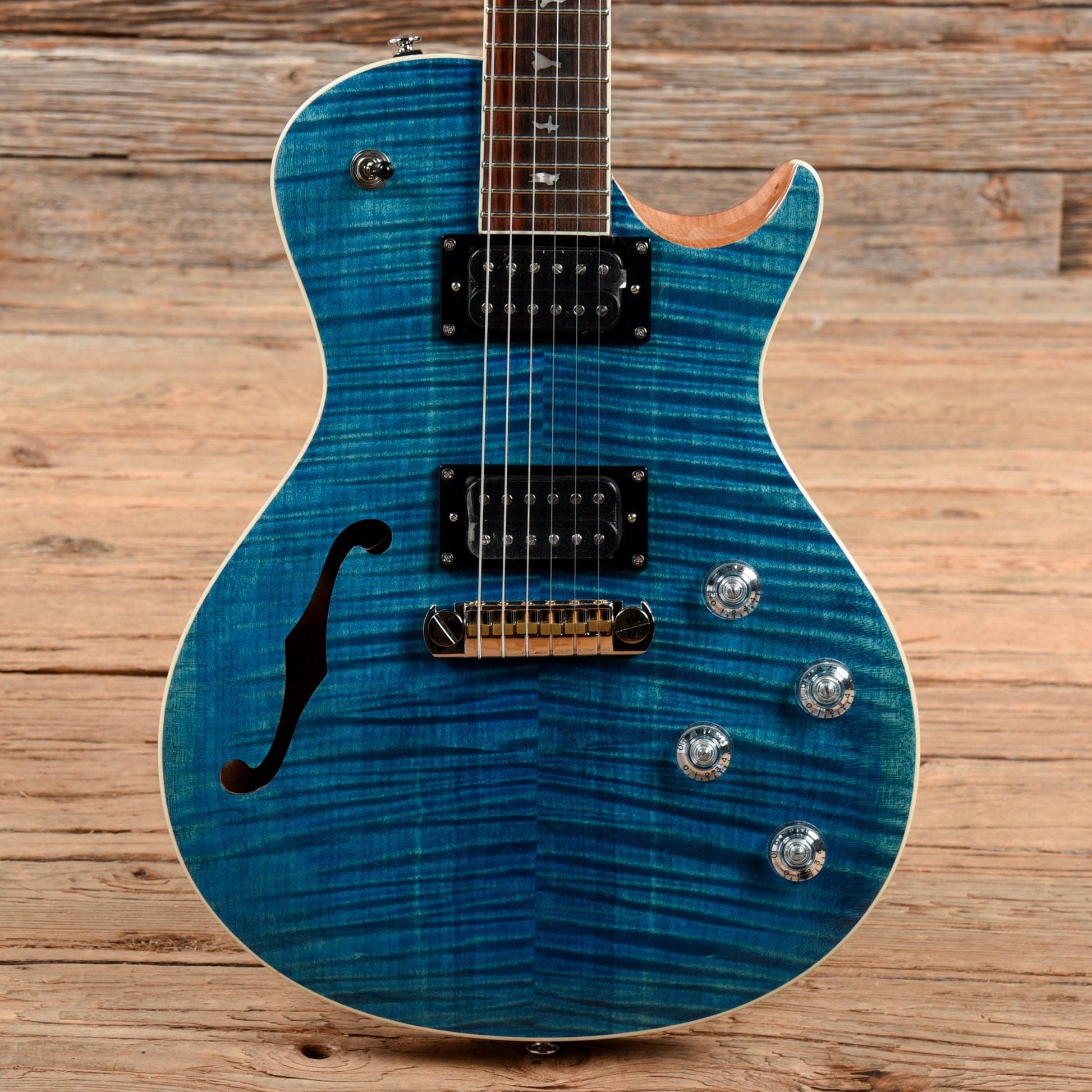 PRS SE Zach Myers Myers Blue 2021 Electric Guitars / Semi-Hollow
