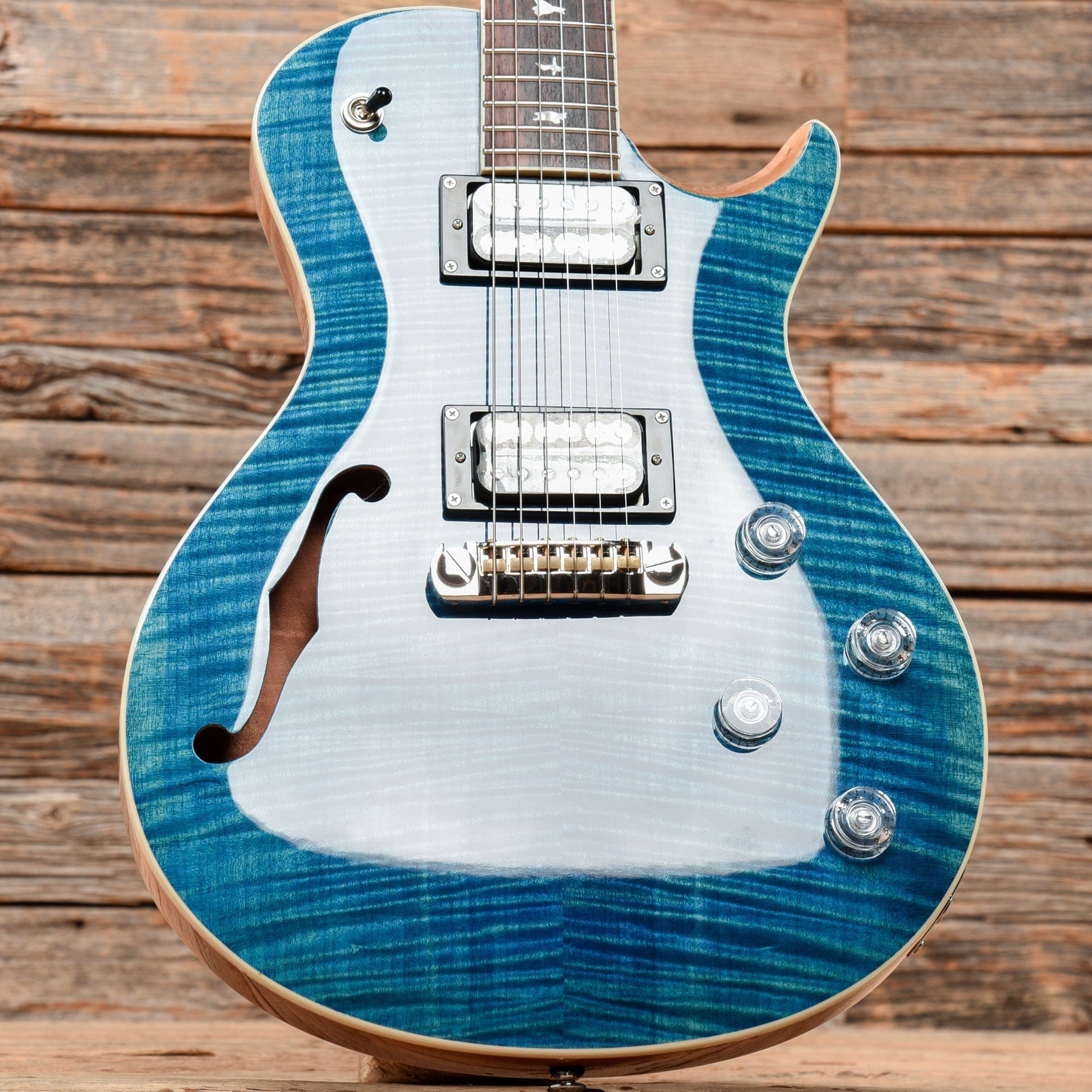 PRS SE Zach Myers Myers Blue 2021 Electric Guitars / Semi-Hollow
