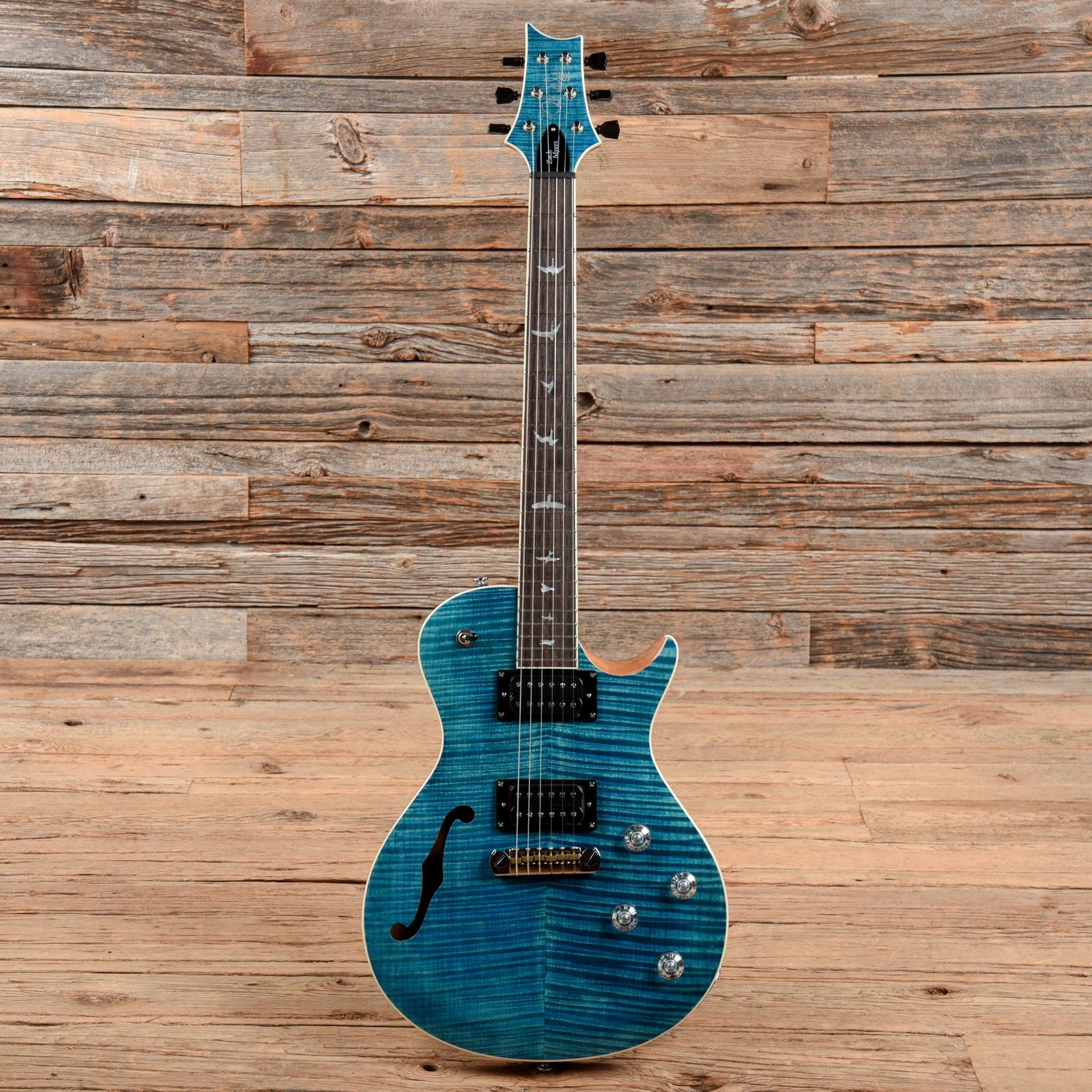 PRS SE Zach Myers Myers Blue 2021 Electric Guitars / Semi-Hollow