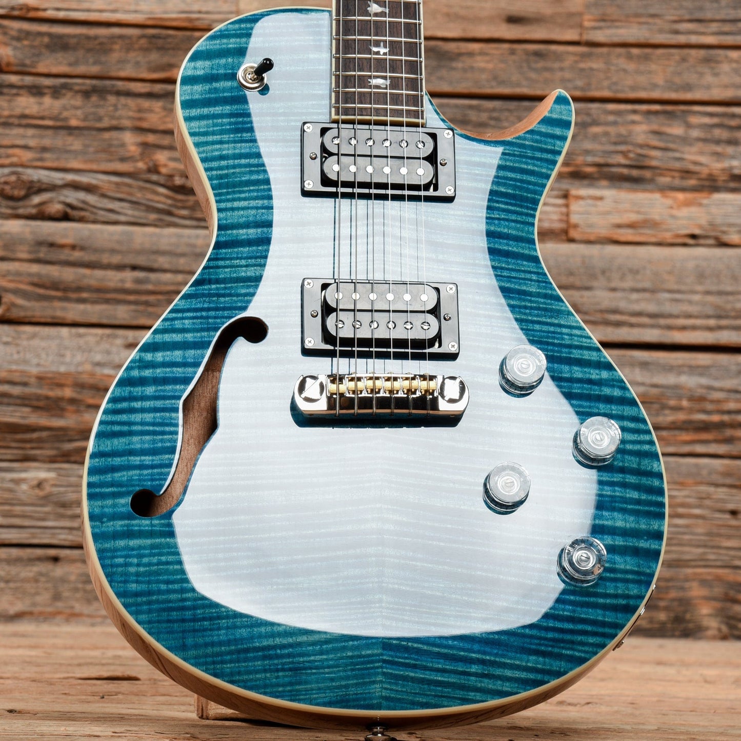 PRS SE Zach Myers Myers Blue 2021 Electric Guitars / Semi-Hollow