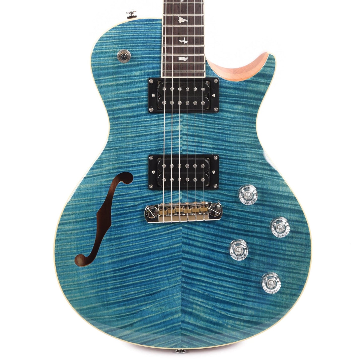 PRS SE Zach Myers Myers Blue Electric Guitars / Semi-Hollow