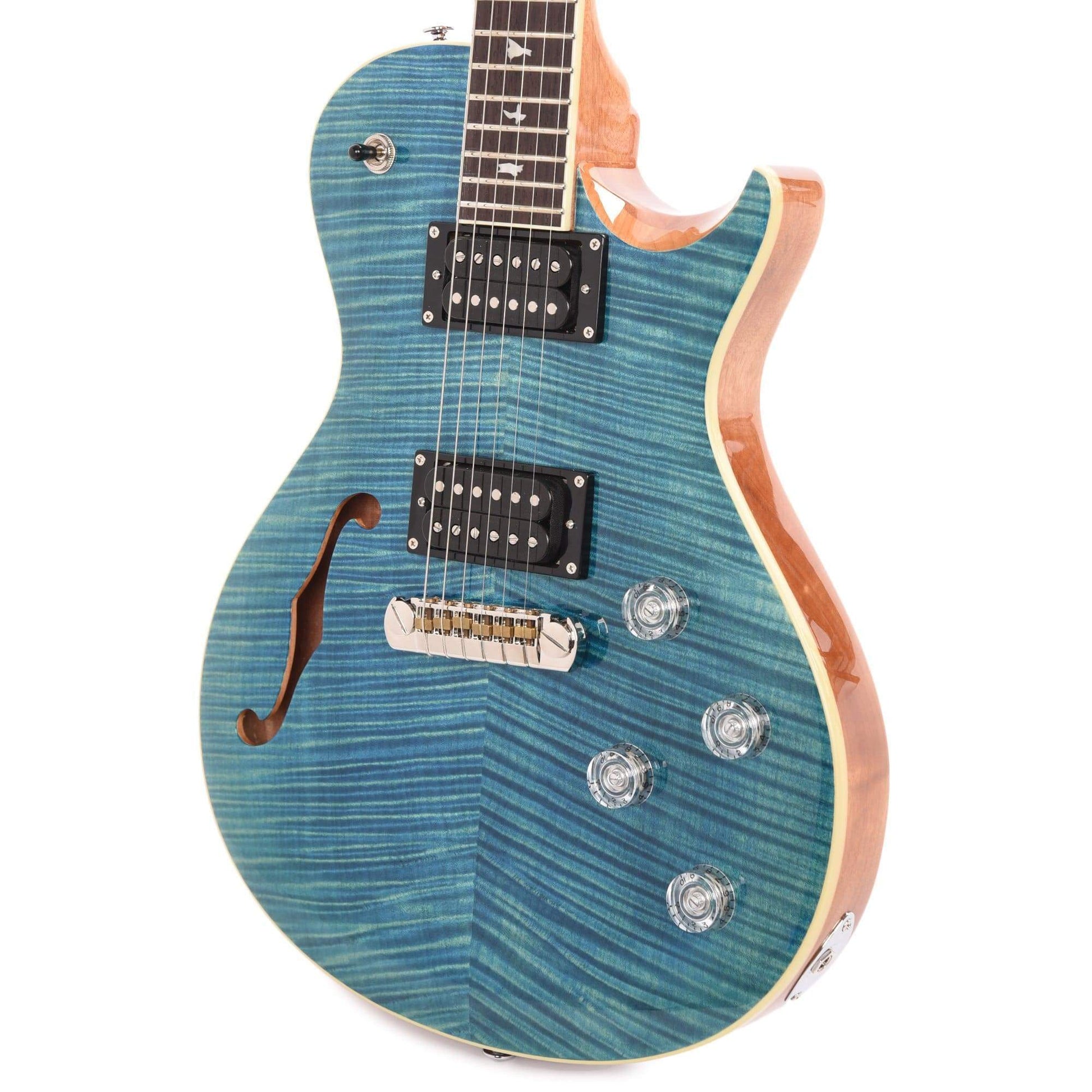 PRS SE Zach Myers Myers Blue Electric Guitars / Semi-Hollow