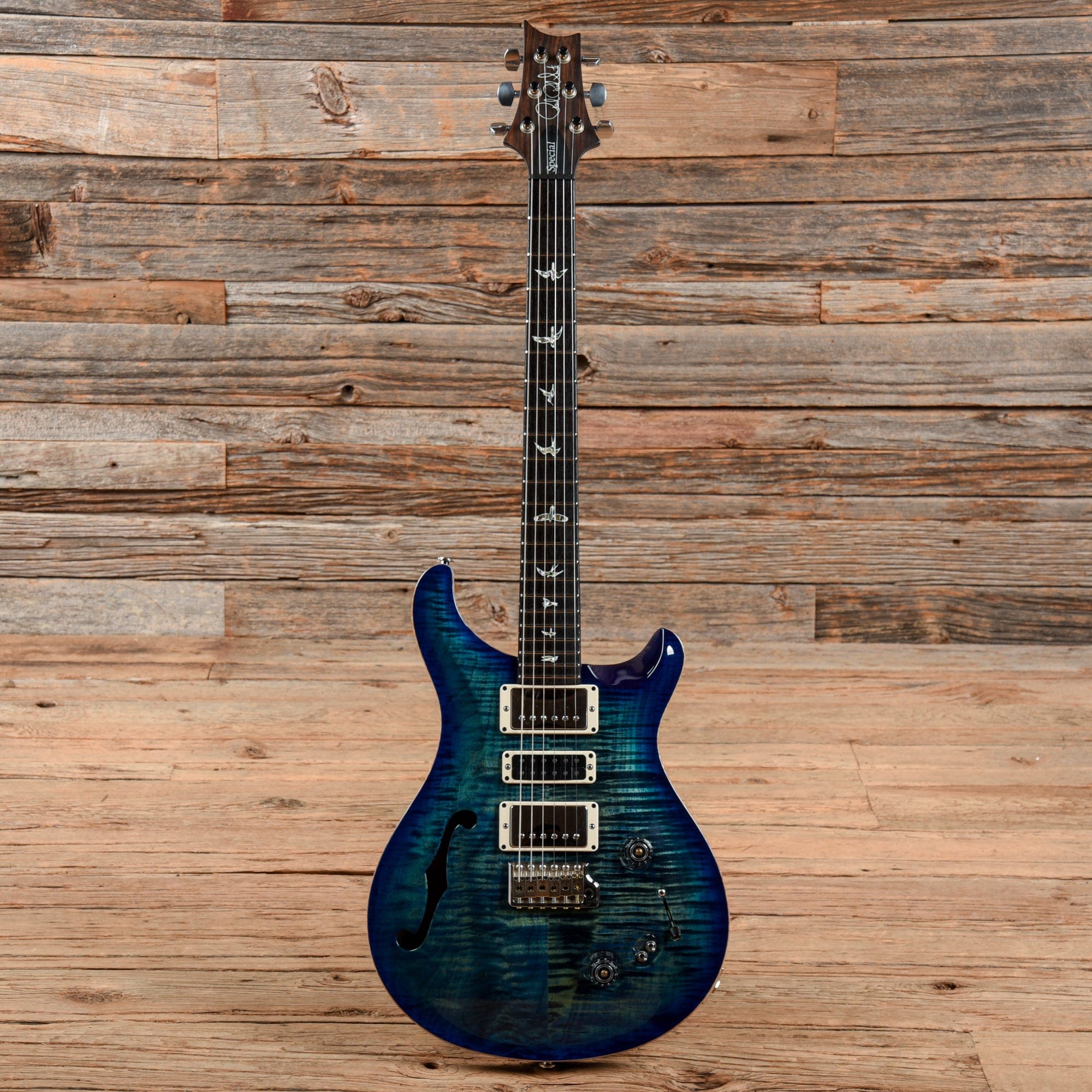 PRS Special 22 Semi-Hollow Limited Edition Violet Blue Burst 2019 Electric Guitars / Semi-Hollow