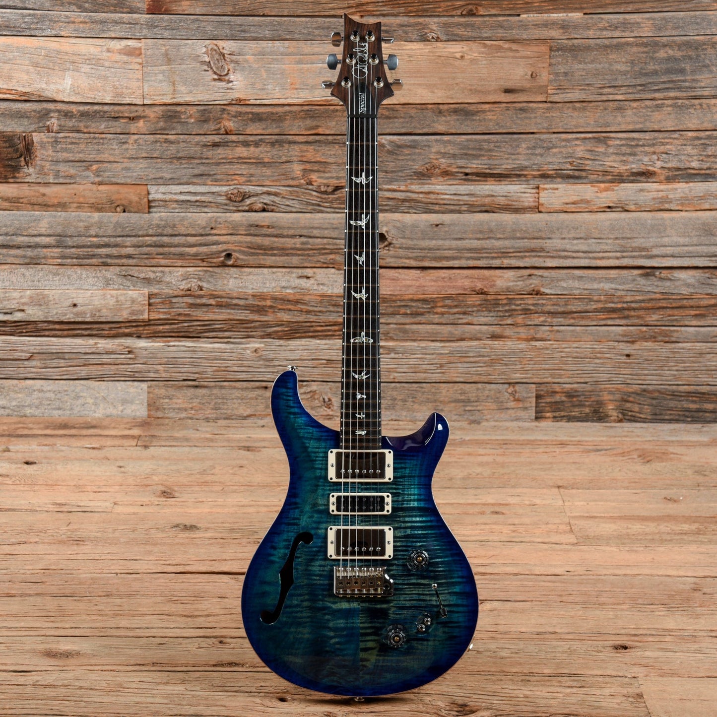 PRS Special 22 Semi-Hollow Limited Edition Violet Blue Burst 2019 Electric Guitars / Semi-Hollow