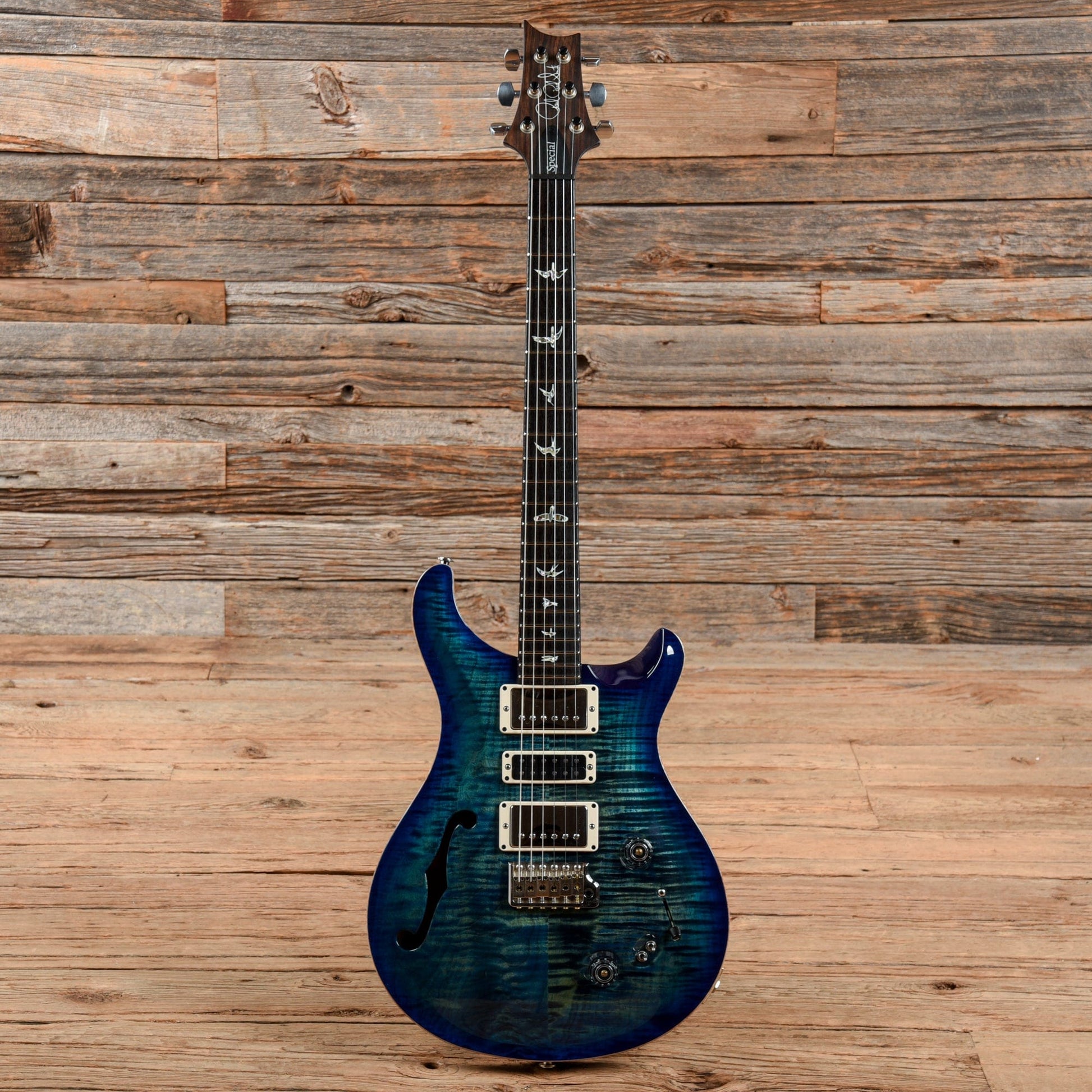 PRS Special 22 Semi-Hollow Limited Edition Violet Blue Burst 2019 Electric Guitars / Semi-Hollow