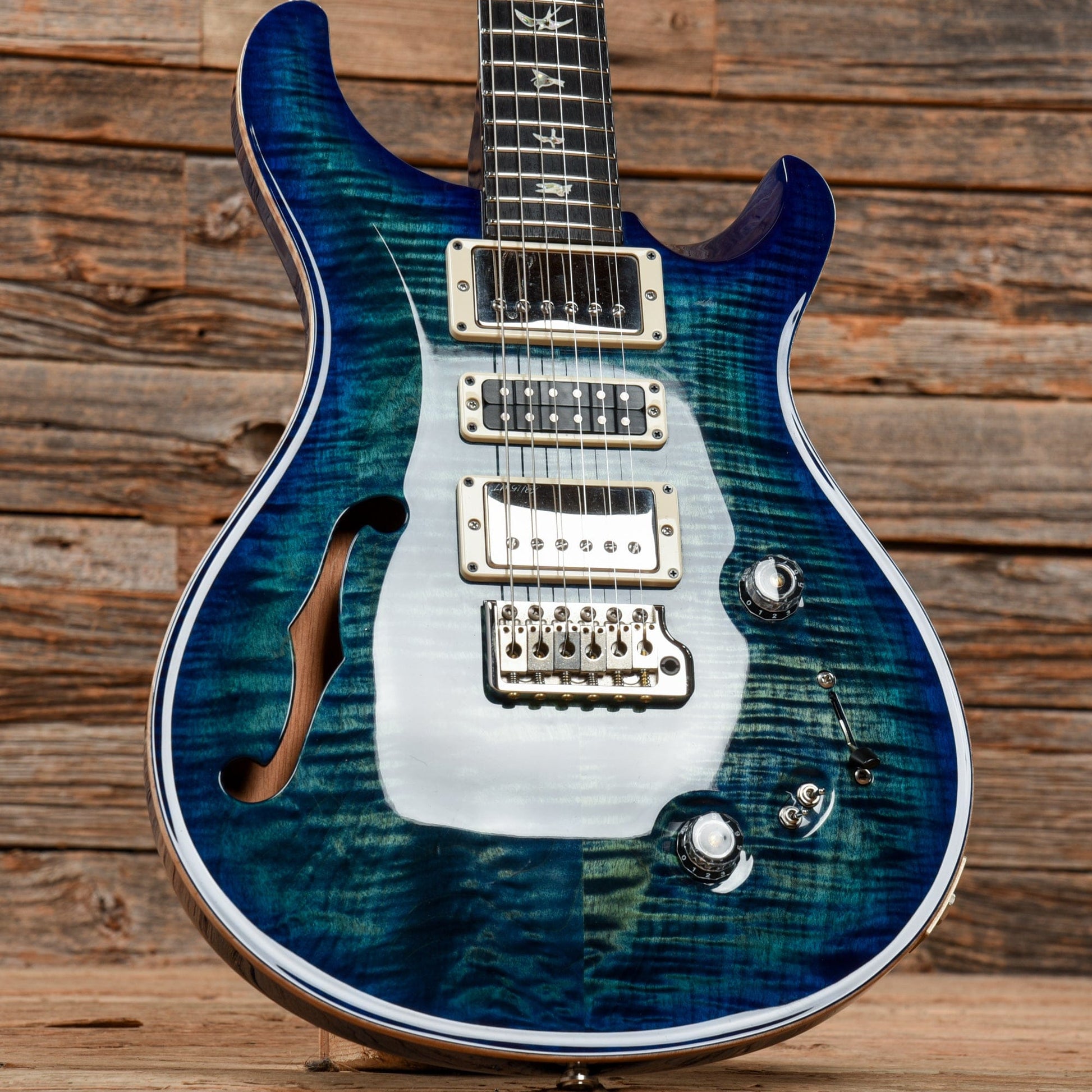 PRS Special 22 Semi-Hollow Limited Edition Violet Blue Burst 2019 Electric Guitars / Semi-Hollow