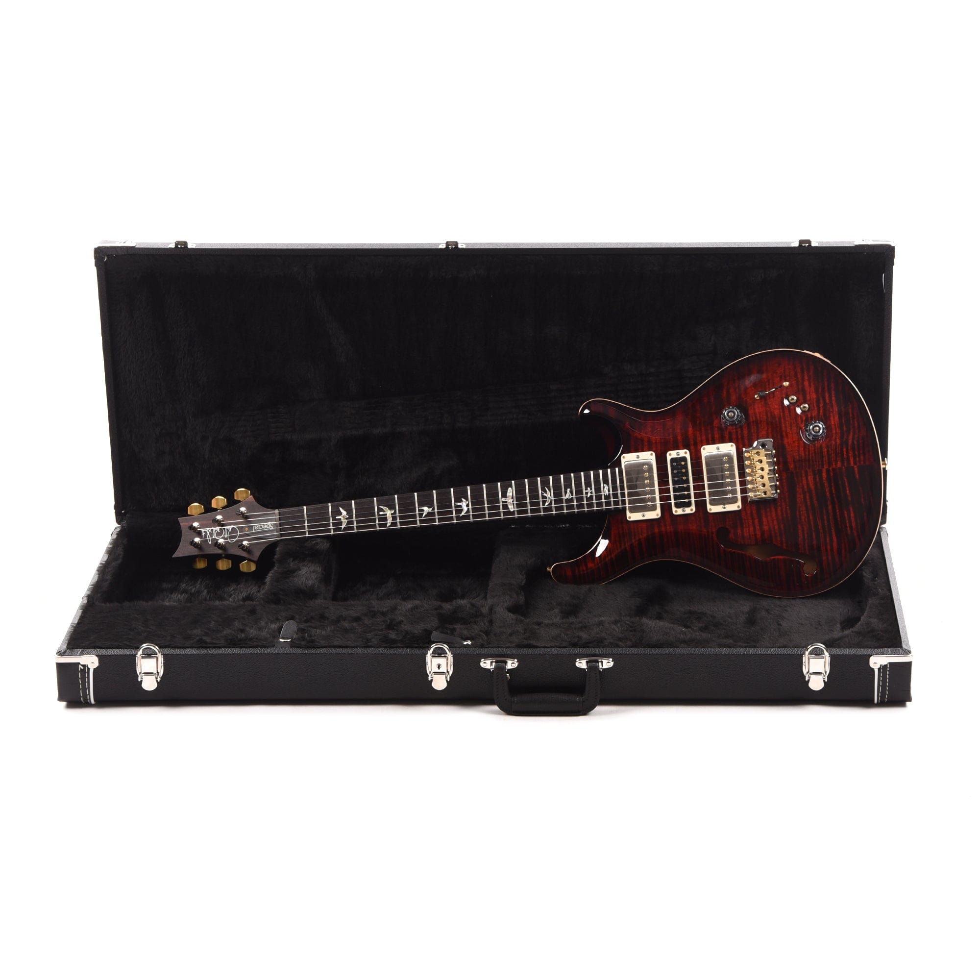 PRS Special Semi-Hollow 10 Top Fire Red Burst (Serial #0349670) Electric Guitars / Semi-Hollow