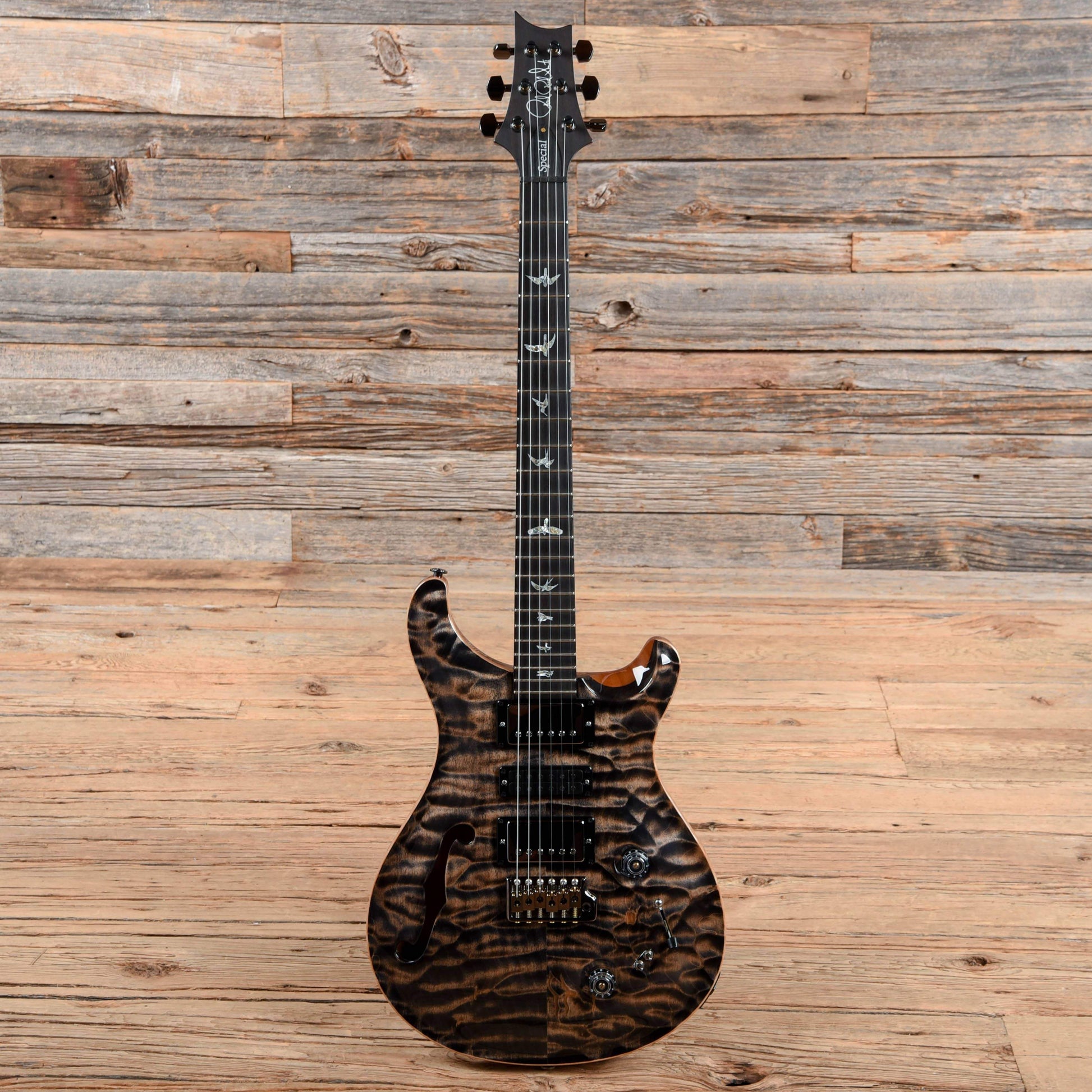 PRS Wood Library Custom 22 Special Semi-Hollow Charcoal 2019 Electric Guitars / Semi-Hollow