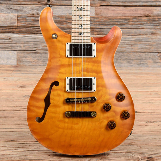 PRS Wood Library McCarty 594 Semi-Hollow McCarty Sunburst Satin 2018 Electric Guitars / Semi-Hollow
