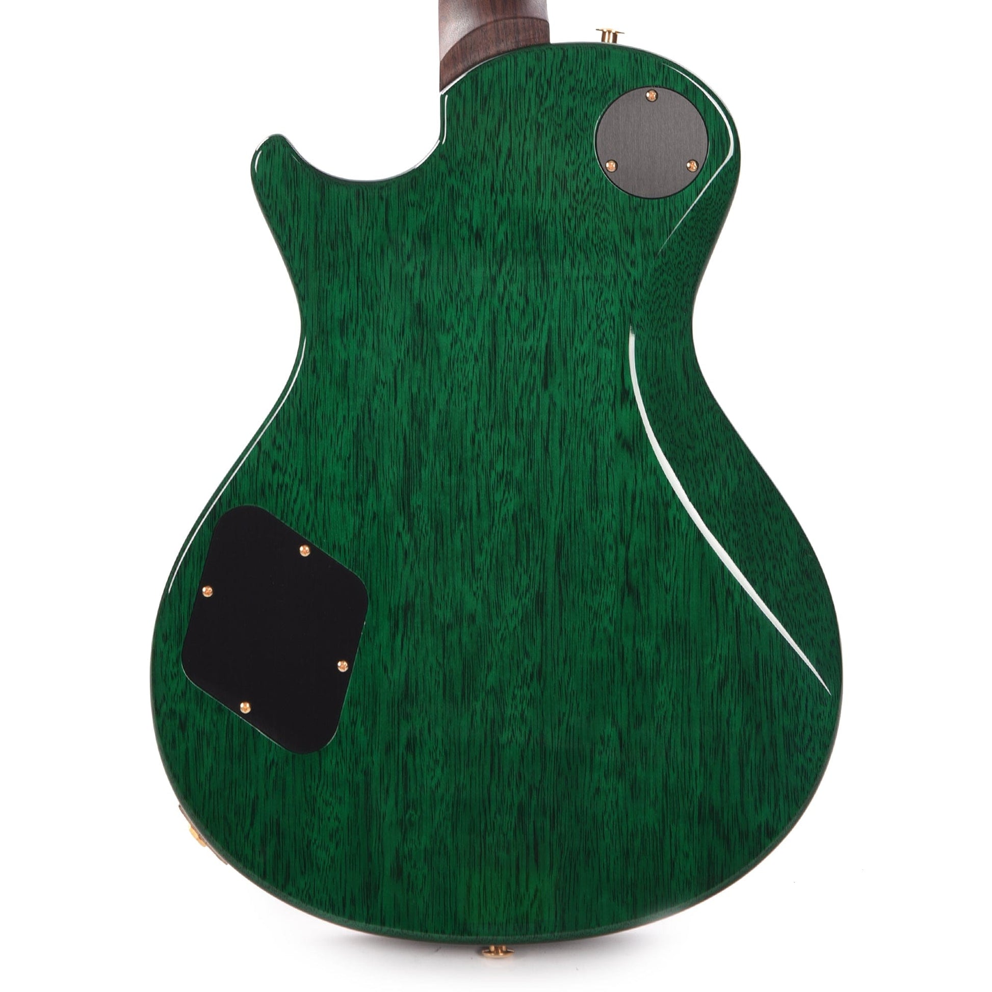 PRS Wood Library McCarty 594 Singlecut Semi-Hollow 10-Top Flame Blue Green Top/Back w/Ebony Fingerboard & Rosewood Neck Electric Guitars / Semi-Hollow